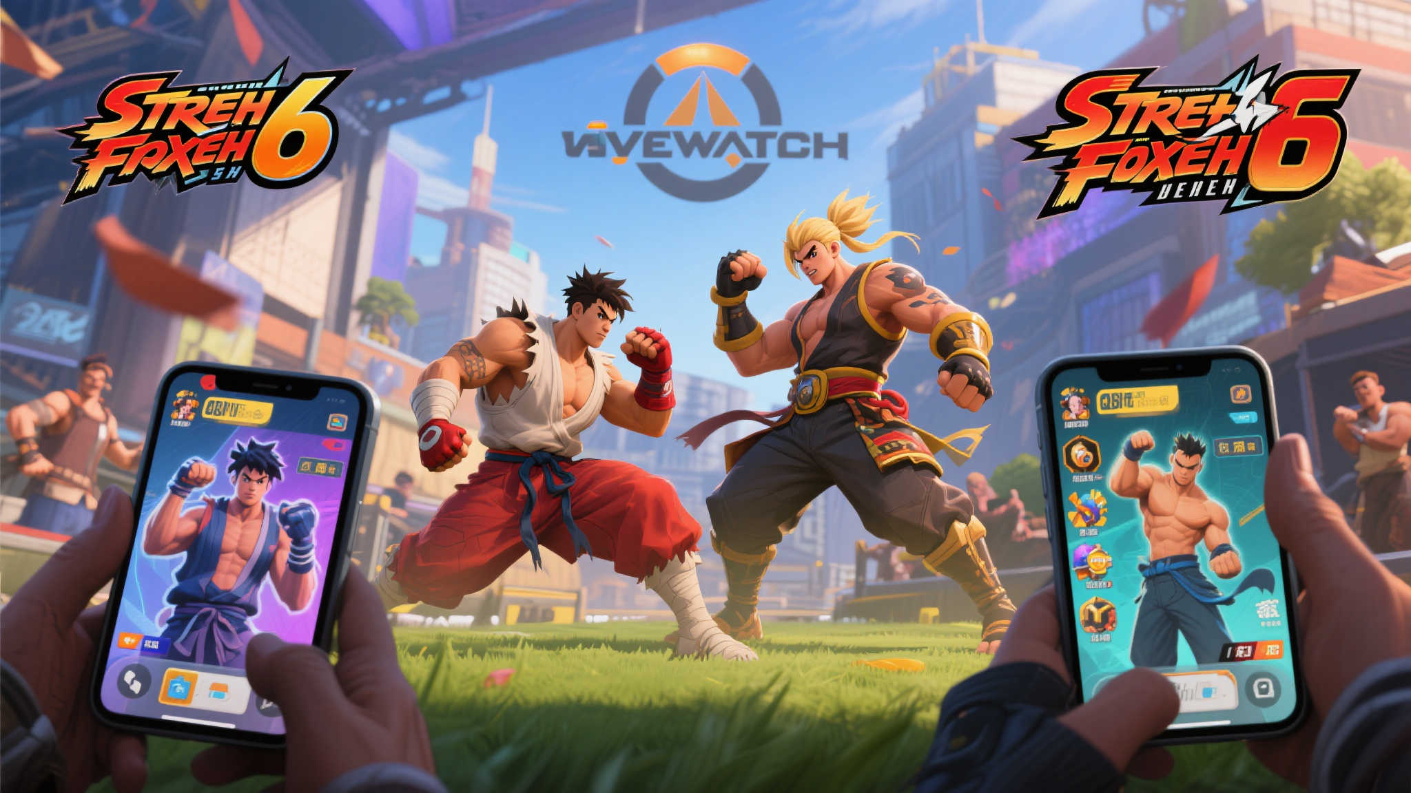 要说这次《守望先锋》与《街头霸王6》的联